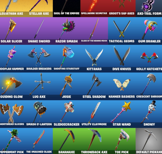 FORTNITE ACCOUNT WITH LEVIATHAN'S PICKAX +GALAXY SKIN + 10 SKINS (ALL PLATFORMS)